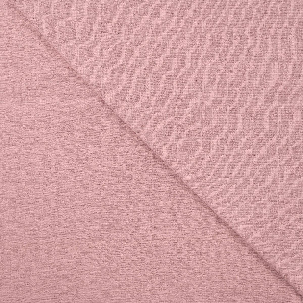 Musselin Slub - nude rosa